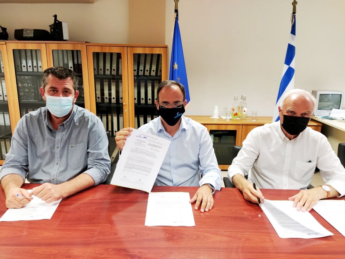 &Upsilon;&psi;ί&sigma;&tau;&eta;&sigmaf; &pi;&epsilon;&rho;&iota;&beta;&alpha;&lambda;&lambda;&omicron;&nu;&tau;&iota;&kappa;ή&sigmaf; &sigma;&eta;&mu;&alpha;&sigma;ί&alpha;&sigmaf; &tau;&omicron; &nu;έ&omicron; &alpha;&pi;&omicron;&chi;&epsilon;&tau;&epsilon;&upsilon;&tau;&iota;&kappa;ό &delta;ί&kappa;&tau;&upsilon;&omicron; &tau;&eta;&sigmaf; &Kappa;ά&tau;&omega; &Kappa;&alpha;&mu;ή&lambda;&alpha;&sigmaf;